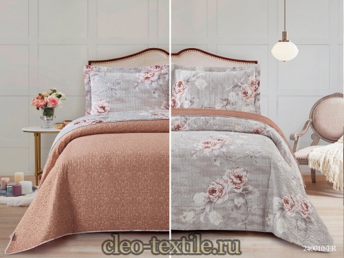 двустороннее покрывало cleo cler 240*260 240/010-lr фото в каталоге cleo-textile.ru