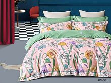 постельное белье cleo satin lux 22/034-sll двуспальное