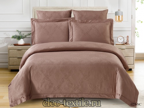 постельное белье cleo soft cotton 41/023-sc семейное
