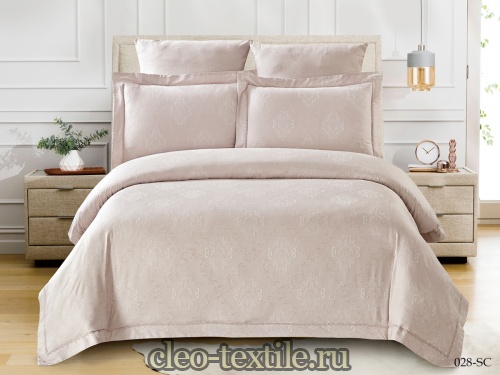 постельное белье cleo soft cotton 41/028-sc семейное