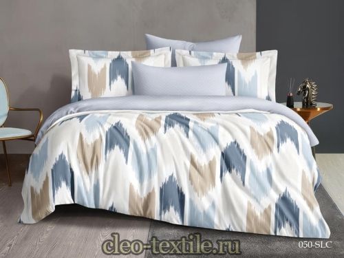 постельное белье cleo satin lux 31/050-sl евро