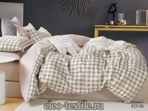 постельное белье cleo satin de' luxe 31/823-sk евро