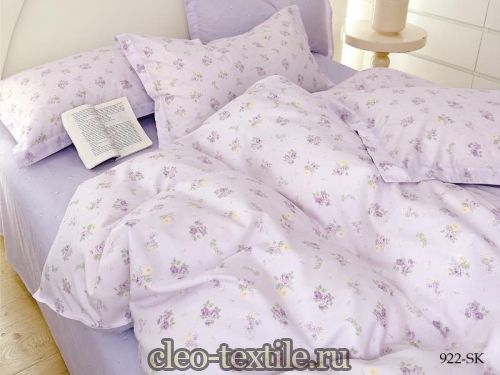 постельное белье cleo satin de' luxe 41/922-sk/ch семейное