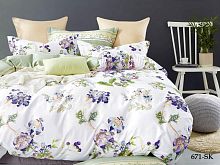 постельное белье cleo satin de' luxe 15/671-sk 1.5 спальное