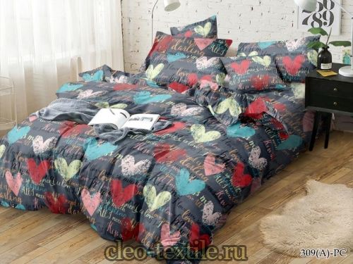 кпб cleo "pure cotton" 1,5 спальный 15/309(a)-pc
