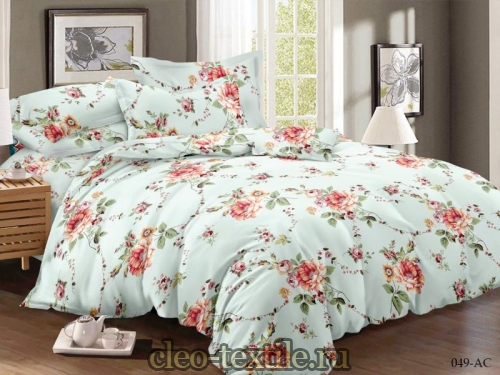 постельное белье cleo art color 41/049-ac семейное